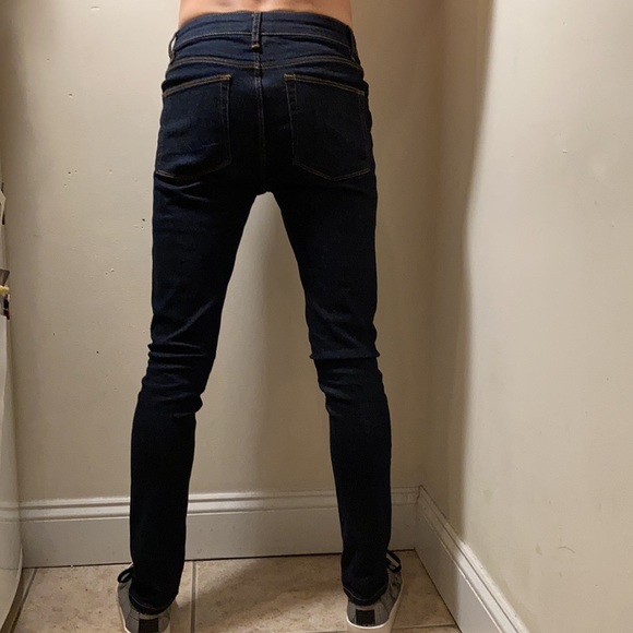 Like new Indigo blue ASOS jeans - Picture 3 of 3